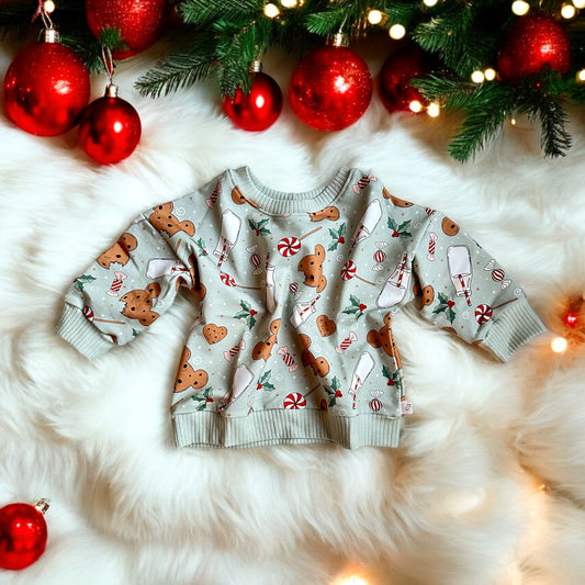 Milk and Cookies Oversized Crewneck