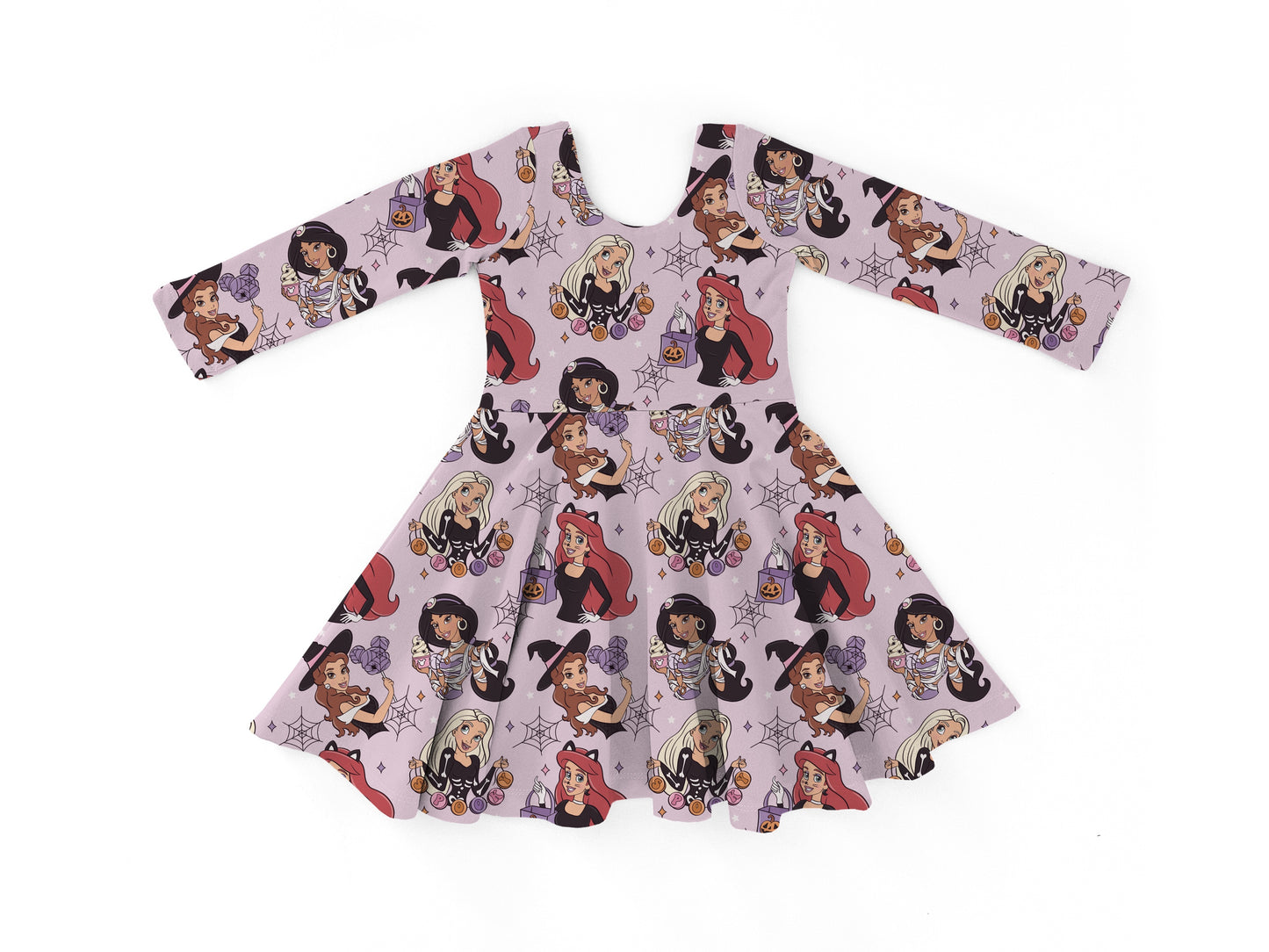 PREORDER Spooky Princess Long Sleeve Dress