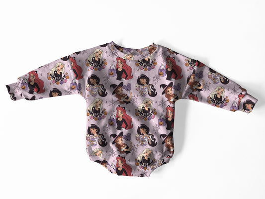 PREORDER Spooky Princess Sweater Romper