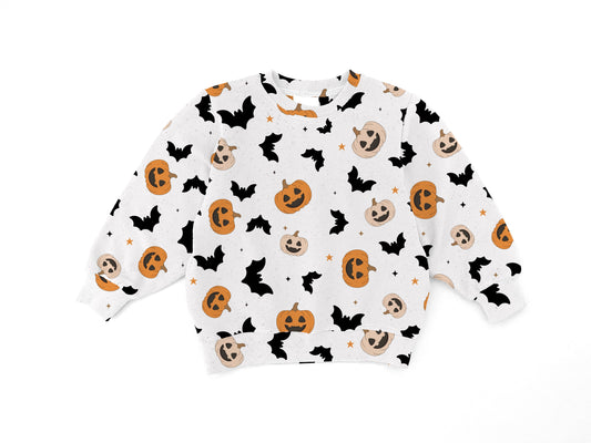 PREORDER Bats and Pumpkins Crewneck